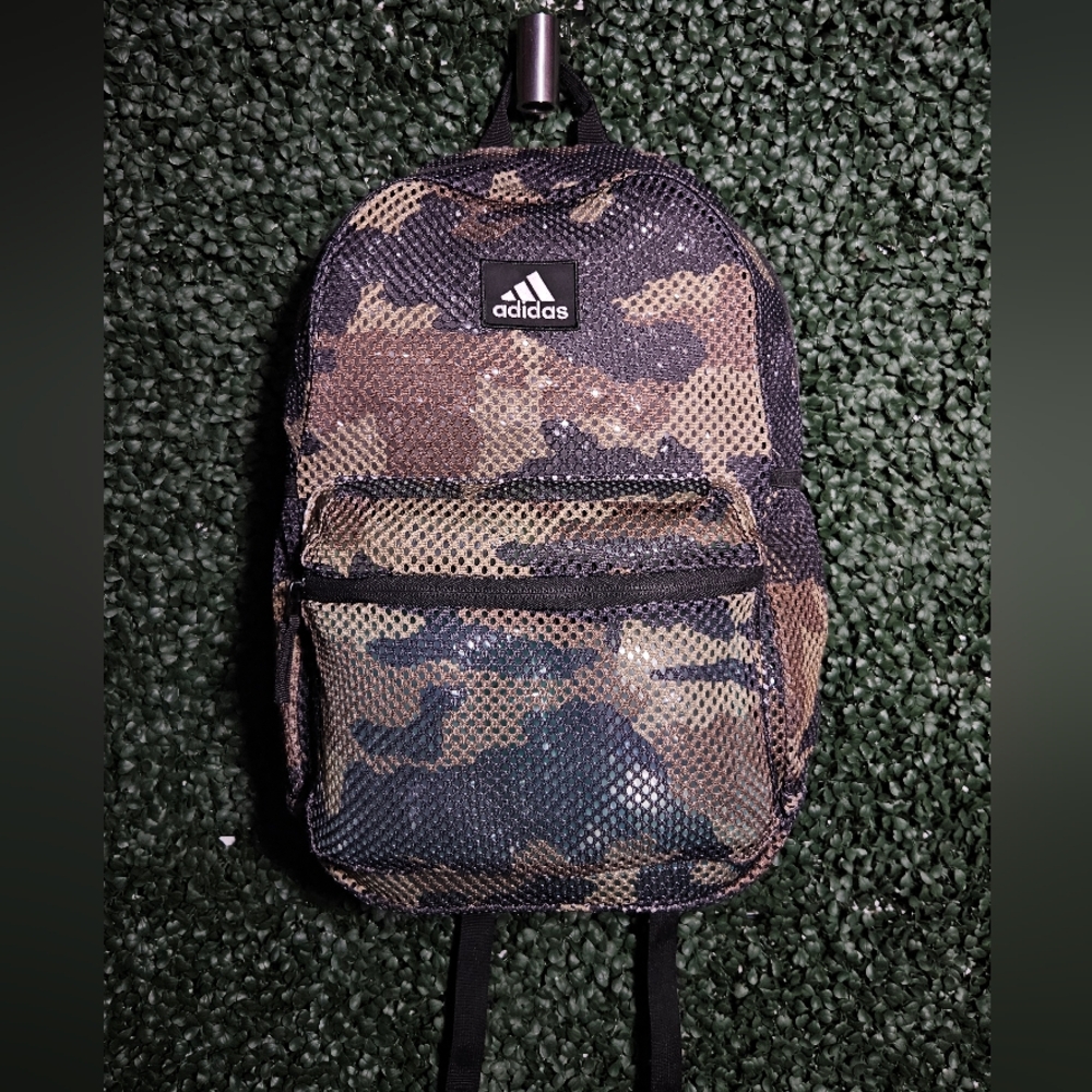 Adidas Camouflage Backpack for Men - Picture 1 of 9